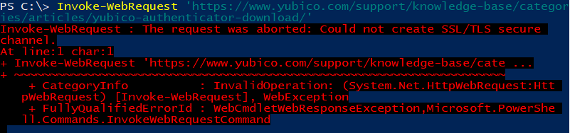 yubico-authenticator-ps-error