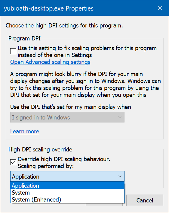 High Dpi Settings In Windows 10 Makes Some Applications Too Big Or Too Small Pauby Com