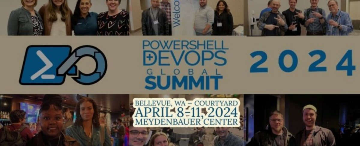 I'll Be Speaking at The PowerShell and DevOps Global Summit 2024